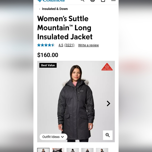 Womens Columbia Coat - Picture 8 of 8